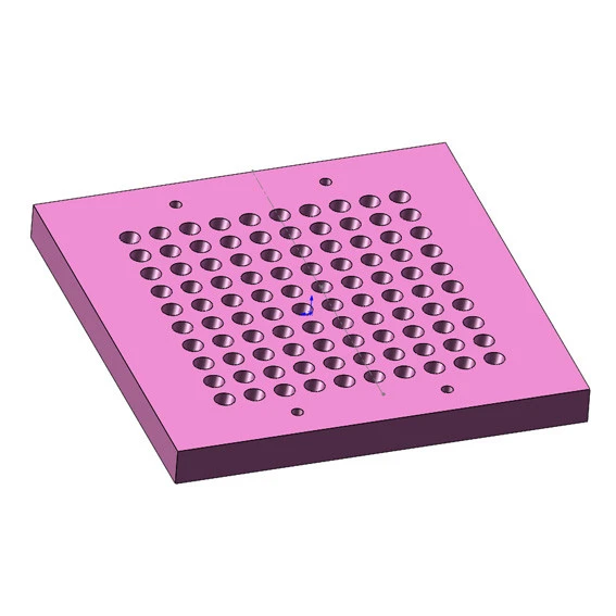Szablon pomocniczy do atomizera CBD ze 100 otworami