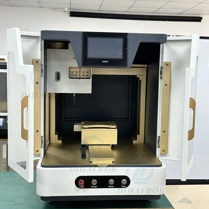 Pojedyncze - igła elektryczna maszyna wtrysku oleju stacjonarna igła wtryska wtryska oleju CBD maszyna do napełniania