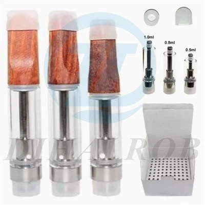 Atomizer papierosów pusty waporyzator waporyzujący wózek drewniany drewniany kropel
